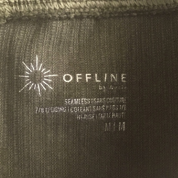 NWT Aerie Offline hi-rise army/olive green leggings - Picture 6 of 8